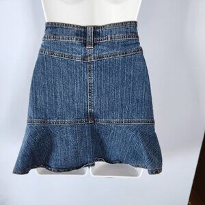 Y2 Blu denim mini skirt